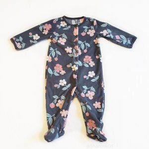 6m Carter's Fleece blanket sleeper pajamas